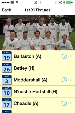 Stafford Cricket Club screenshot 2