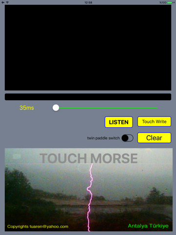 Touch-Morse screenshot 3
