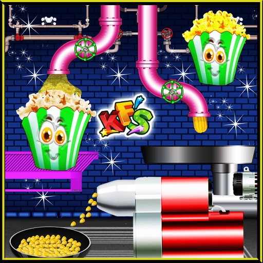 Cheese Popcorn Factory - Easy Cooking Games icon