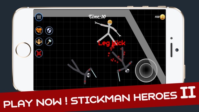 Stickman Warriors Heroes 2(圖2)-速報App