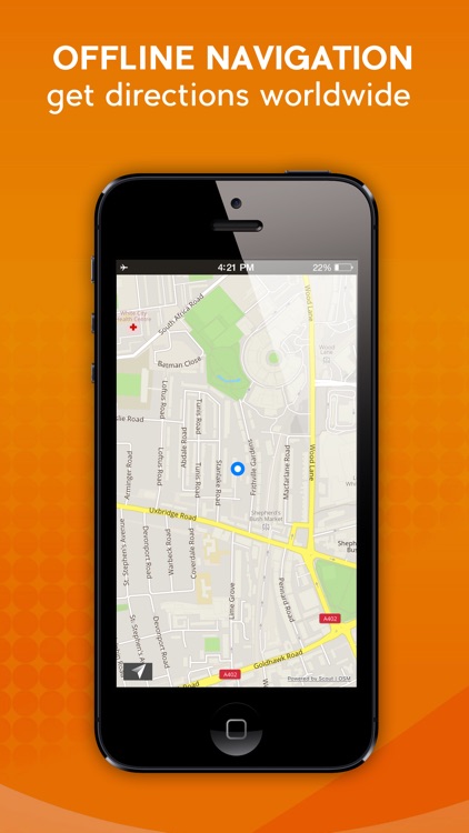 Luanda, Angola - Offline Car GPS