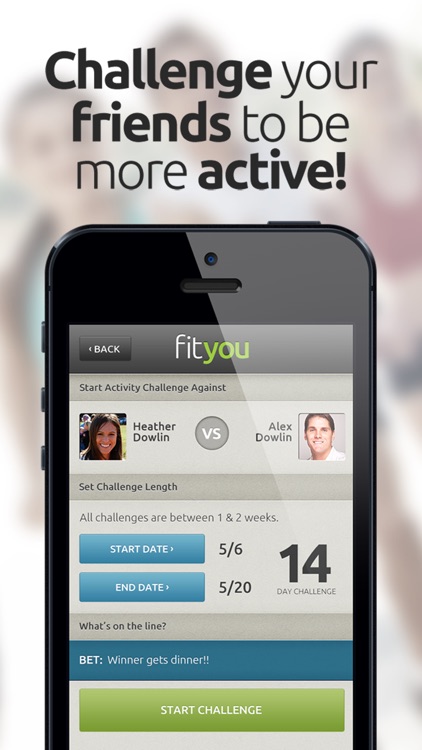 FitYou - Fitness Game and Activity Tracker screenshot-0