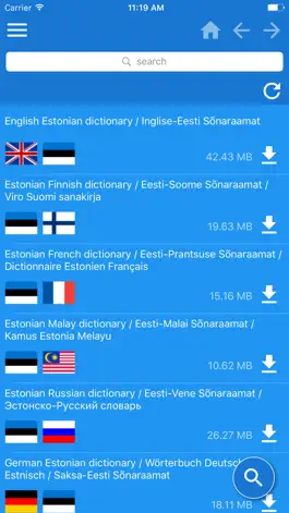 Game screenshot Эстонско-Мультиязычный словарь mod apk