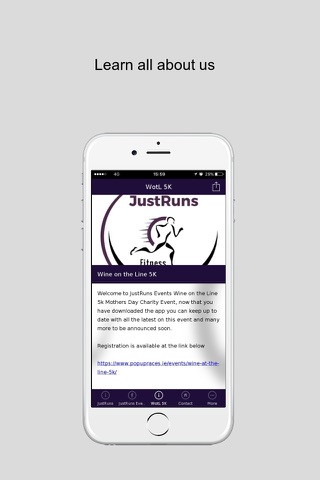 JustRuns Fitness & Events screenshot 3