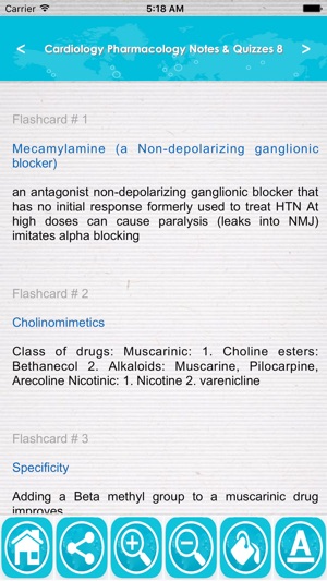 Cardiology Pharmacology Exam Review- Terms & Quiz(圖3)-速報App