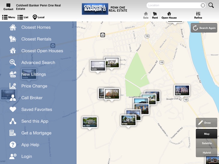 Coldwell Banker Penn One Mobile for iPad