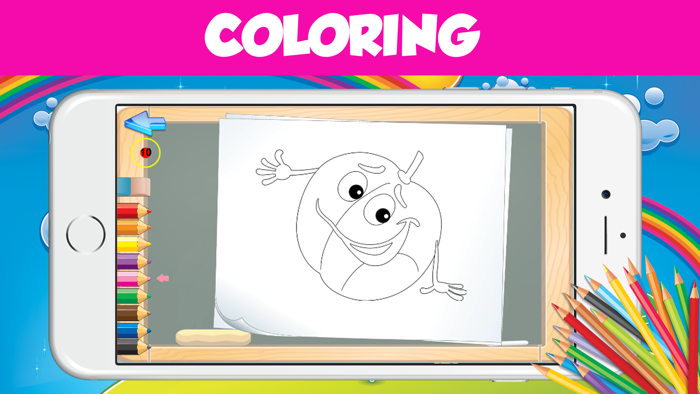 5 in 1 Kids Color Name Learning Educational Games