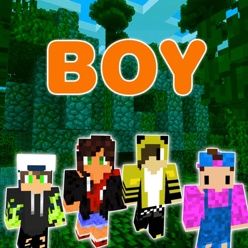 Boy Skins for Minecraft PE Edition iOS App