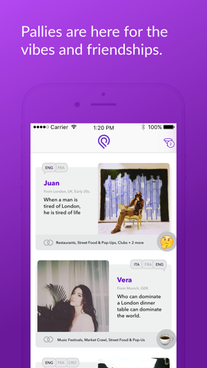 Pally - The app for friendly internationals(圖2)-速報App