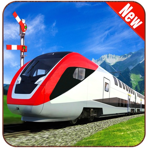 Euro Train Drive Simulator 3D PRO icon
