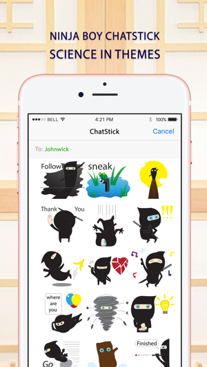 Ninja boy Stickers for iMessage(圖1)-速報App