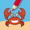 Best Coloring Book Game For Red Crab Version
