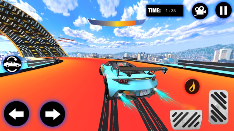 Flying Car Stunts - Car Games