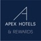 Welcome to the Apex Hotels & Rewards app, the easy way to travel and stay for work or play