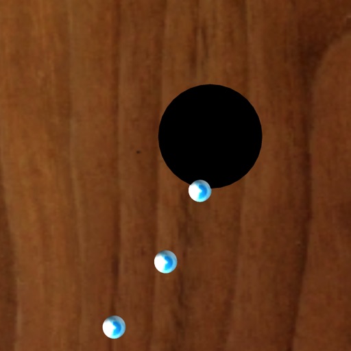 Roll Balls into hole iOS App