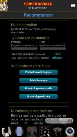 Game screenshot Cript Kabbale Tarot hack