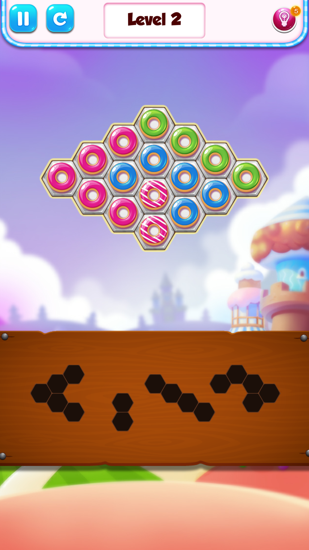 Donut Fun Hex Block Free Download App For Iphone Steprimo Com