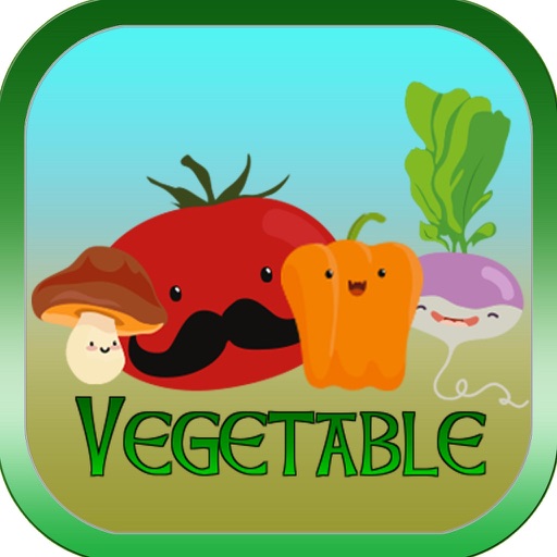 ABC Vegetables Letter Good Practice Tracing Easy Icon