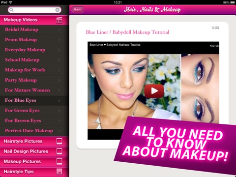 Hair, Nails and Makeup HD - Beauty App screenshot 2