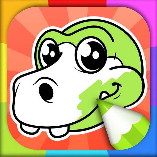 Dinosaur Coloring Pages for Kids – Coloring Games iOS App