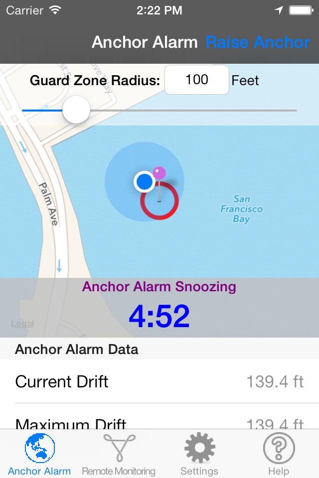 Anchor Alarm for Boaters screenshot 3