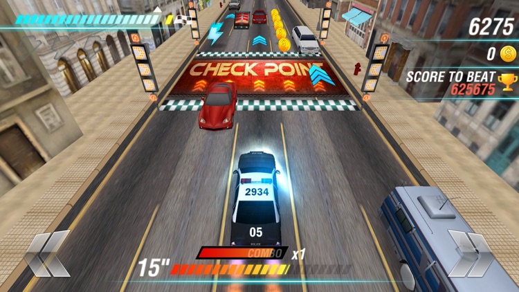 Police Car Driving Simulator . Racing the Robbers screenshot-3