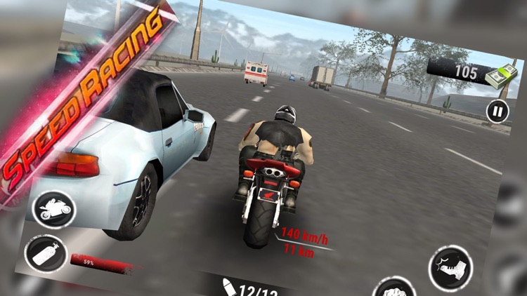 MOTOR BIKE Stunt Fighter RACER 3D