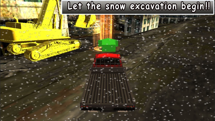 Snow Plow Truck Excavator Simulator 3D - Snowplow