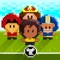With a simple tap, just pass the ball to the upcoming players on your team one a time in Headshot Heroes