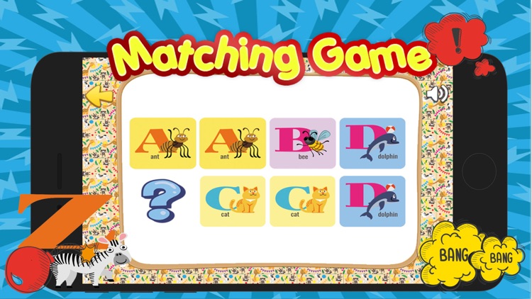 ABC Alphabet Matching Games For Preschool