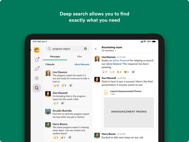 ‎Slack Screenshot