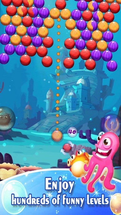 Happy Sea Fish Ball Shooter screenshot 2