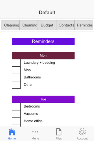 Monthly House Cleaning screenshot 2
