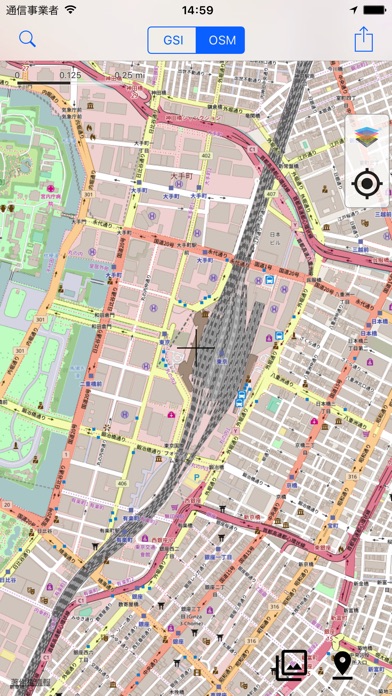 GSI Map++(地理院地図++) screenshot1