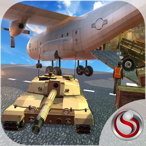 Army Cargo Airplane Transport Icon