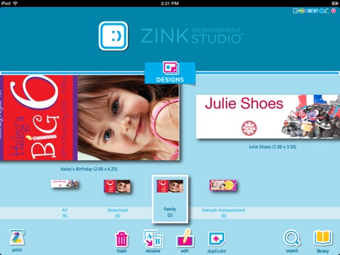 ZINK Print Studio for iPad screenshot 4