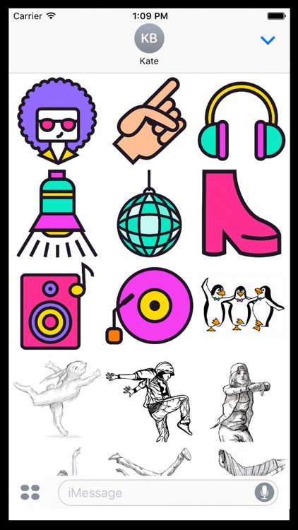 Disco Dancers - Dance Stickers