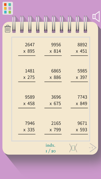 Maths Loops Multiply Lite screenshot 3