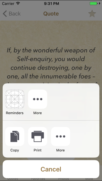 How to cancel & delete Ramana Maharshi Quotes from iphone & ipad 4