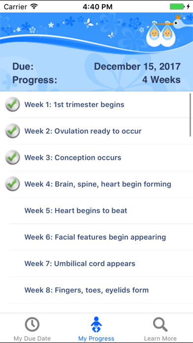 MyDueDate - pregnancy progress trackerのおすすめ画像1