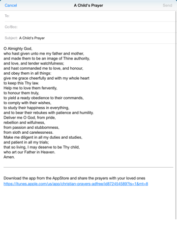 Christian Prayers Pro - náhled