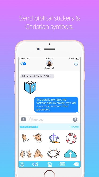 Blessed Moji: Christian & Devotional Emoji App