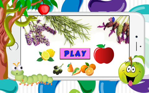 Fruits Flash Cards Matching Games For Toddler Boys screenshot 2