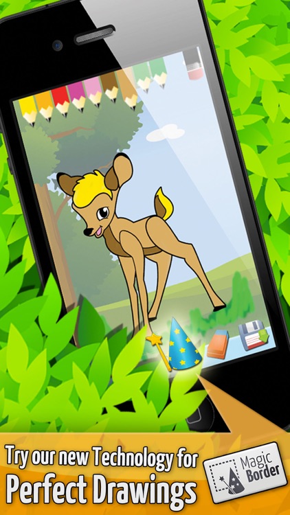 Forest - Kids Coloring book games for boys & girls screenshot-3