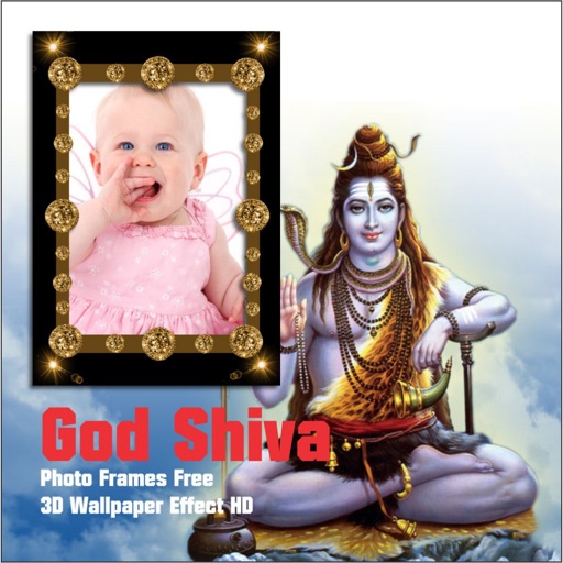 God Shiva Photo Frames Free 3D Wallpaper Effect HD