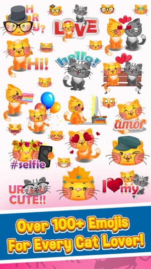 Cat Emojis - Cat Emoji Keyboard & Stickers(圖2)-速報App