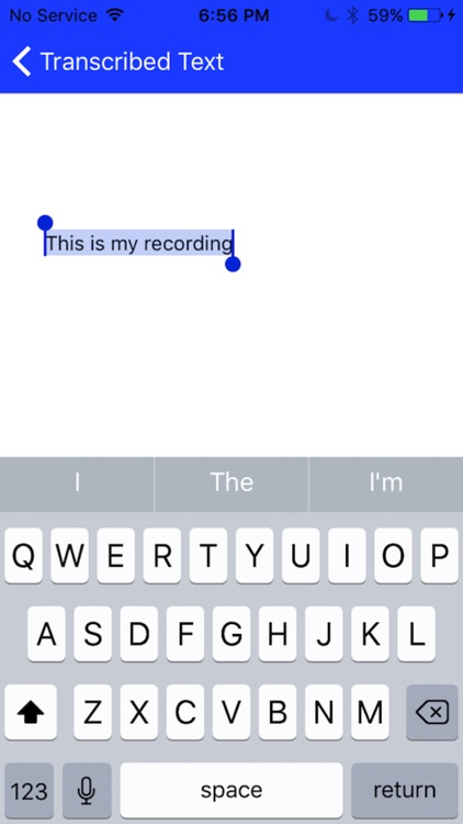 Audio to text screenshot-3