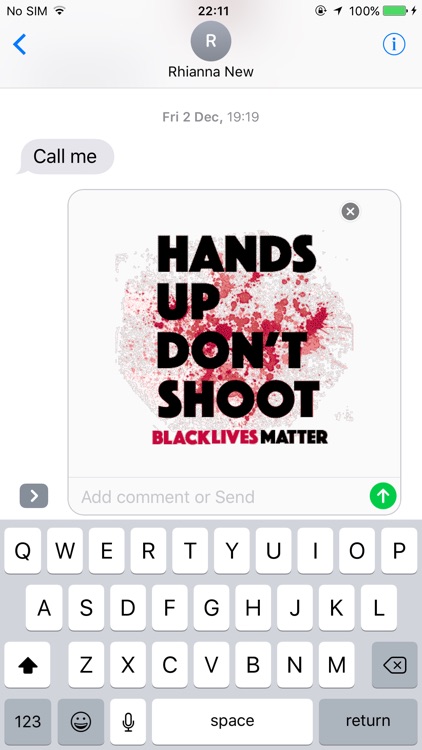 Black Lives Matter sticker pack screenshot-3