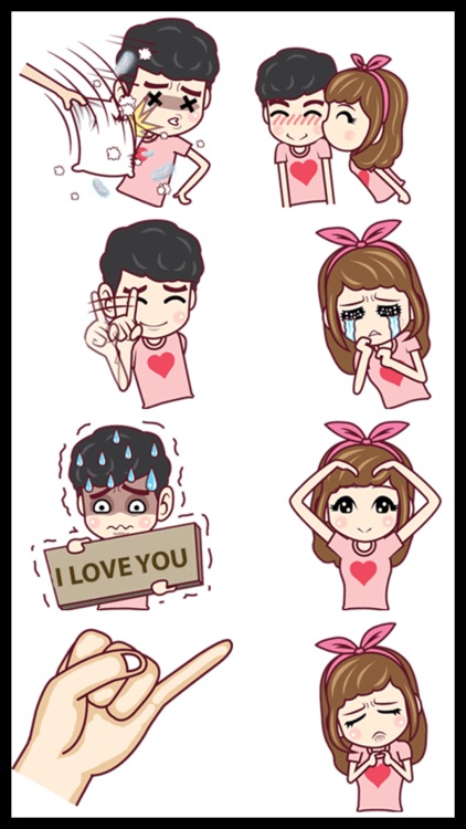 Love Couple Sticker Pack screenshot-3