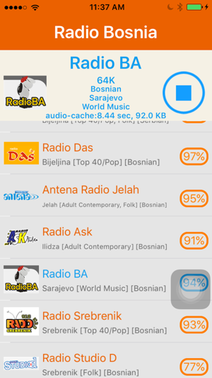 Radio Bosnia - Radio Bosna(圖4)-速報App